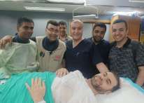 المستشفى الأوروبي بغزة يجري عملية إنقاذ حياة لطبيب أردني