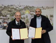 مؤسسة ياسر عرفات و"قامات" توقعان اتفاقية تعاون