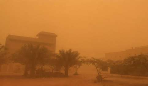 الطقس: أجواء خماسينية ومغبرة وسقوط أمطار متفرقة