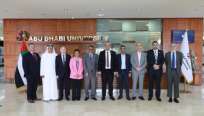 لتعزيز التعاون المشترك.. وفد من جامعة النجاح الوطنية يزور جامعة أبو ظبي