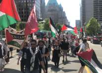 بالصور: مظاهرات حاشدة في كندا تحت شعار العودة والتحرير