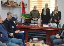 هيئة الأسرى تشكر بلدية غزة على تسهيل تدشين يافطة تعريفية بمقرها الجديد