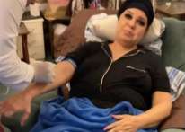 أول ظهور لـ فيفي عبده بعد خضوعها لعملية جراحية