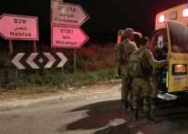 إصابة جندي إسرائيلي في عملية إطلاق نار قرب نابلس