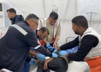 الهلال الأحمر الفلسطيني: مستشفى السرايا الميداني يقدّم خدماته على مدار الساعة رغم الأوضاع الصعبة