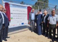 وزير الحكم المحلي ومحافظ جنين يفتتحان مشروع الطاقة الشمسية في الزبابدة