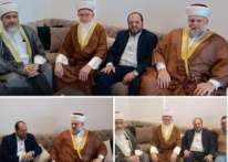 مجلس علماء فلسطين يستقيل وفدا من حزب الوفاء اللبناني في صيدا