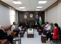 طقاطقه يطلع ممثل كندا لدى دولة فلسطين على إنتهاكات الإحتلال بمحافظة طولكرم