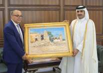 وزير الثقافة يلتقي عدداً من نظرائه ومسؤولي الثقافة بالعالم الإسلامي في الدوحة