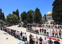 55 ألفا يؤدون الجمعة في المسجد الأقصى المبارك