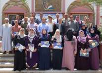 مديرية شمال غزة توزّع شهادات لعدد من مدربي الدورات ودبلومة التمكين الرقمي