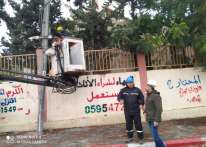 &#34;كهرباء غزة&#34; تعلن عن جدول الكهرباء المعمول به في ظل المنخفض الجوي