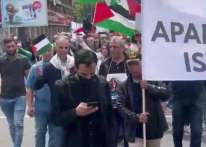 عياش يشارك بمسيرة حاشدة في بوخارست بذكرى نكبة الشعب الفلسطيني