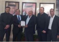 منظمة التحرير الفلسطينية تكرم النائب عطية في عمان