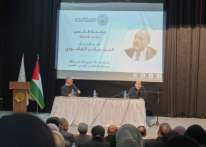 رجل الأعمال سامر الفاخوري يقدم محاضرة في الريادة والأعمال لطلبة جامعة القدس