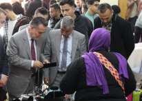 غزة: تفاعل طلابي كبير في افتتاح معرض &#34;ذاكرة بلادي&#34;