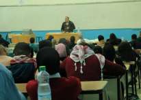 محاضرة في جامعة العلوم الاجتماعي حول النضال الفلسطيني للدكتور أحمد جميل عزم