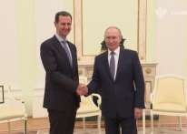 بوتين يستقبل الأسد في الكرملين