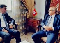 السفير عبد الهادي يطلع سفير تونس على آخر مستجدات القضية الفلسطينية