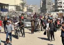 صورة: الاحتلال يصدر أوامر إخلاء جديدة شمال قطاع غزة