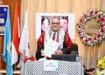 مسؤول شؤون الجامعات والأنشطة الطلابية بسفارة دولة فلسطين بالقاهرة يحصل على درجة دكتوراه