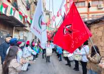 مفوضية بيروت في كشافة أشد تنظم مسيرات كشفية في مخيمي برج البراجنة وشاتيلا
