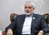هنية يتلقى دعوةً من وزير خارجية إيران لزيارة طهران