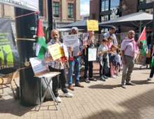 وقفة تضامنية لدعم نضال الشعب الفلسطيني في هولندا