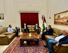 لبنان: الأحمد يلتقي نائب الأمين العام للجبهة الديمقراطية فهد سليمان
