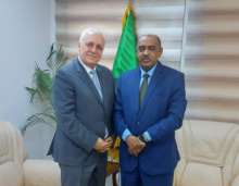 سفير فلسطين بالسودان يبحث مستجدات القضية الفلسطينية مع وزير الخارجية السوداني