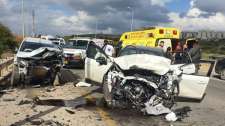 شاهد: 6 إصابات إحداها خطيرة جرّاء حادث سير بالجليل الغربي
