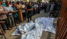 34 شهيداً وعشرات الجرحى في مجزرتين جديدتين ارتكبهما الاحتلال وسط قطاع غزة