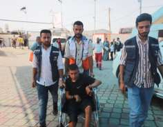 الهلال الأحمر يستضيف 88 مريضًا ومرافقًا ويشارك بإجلائهم إلى الأردن بتنسيق منظمة الصحة العالمية