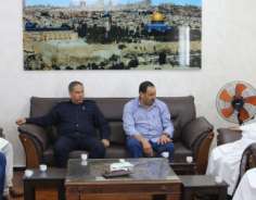 لجنة الداخلية بالتشريعي في غزة تتفقد طبيعة العمل في المباحث العامة