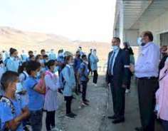 افتتاح العام الدراسي في محافظة أريحا والأغوار من مدرسة شلال العوجا