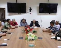 قلقيلية: اجتماع لجنة الطوارئ في المحافظة