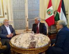 رئيس بلدية العاصمة ليما يستقبل عبد الكريم سدر