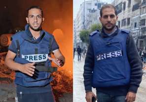 استشهاد خمسة صحفيين بينهم أنس الشريف ومحمد قريقع بقصف إسرائيلي استهدفهم بمدينة غزة
