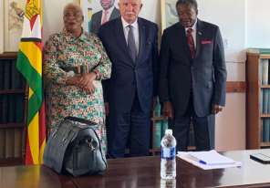المالكي يلتقي رئيس لجنة العلاقات الخارجية في البرلمان الزيمبابوي