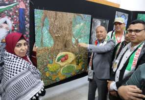 غزة: افتتاح الأوبريت الوطني ومعرض الفن التشكيلي بالمحافظات الجنوبية احياء لذكرى النكبة