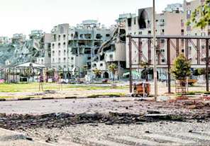 الاحتلال يطالب سكان مدينة حمد في خانيونس بالإخلاء