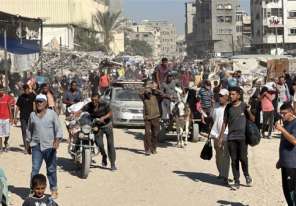 صورة: الاحتلال يصدر أوامر إخلاء جديدة شمال قطاع غزة