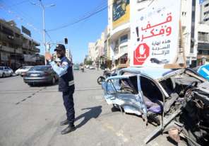 غزة: المرور تنشر إحصائية حوادث السير خلال 24 ساعة