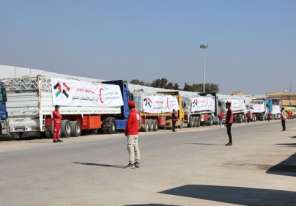 لليوم الخامس.. الاحتلال يواصل إغلاق المعابر ويمنع دخول المساعدات الإنسانية إلى قطاع غزة