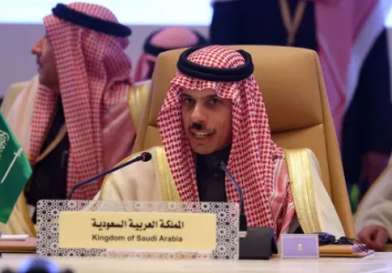 وزير الخارجية السعودي: اتفقنا على ضرورة وقف الحرب في غزة وتدفق المساعدات الإنسانية