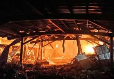 تايوان: مصرع ستة أشخاص في حريق مصنع لكرات الغولف