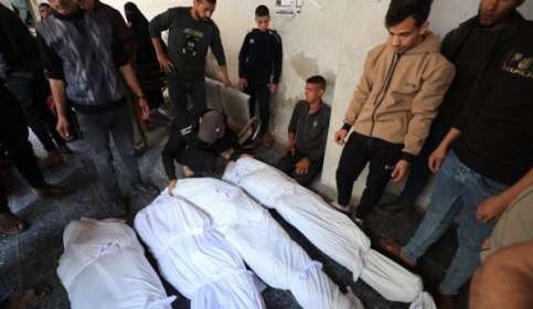 تسعة شهداء بينهم صحفيون بقصف إسرائيلي استهدف فريقاً إغاثياً في بيت لاهيا