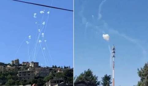 حزب الله يضرب 170 صاروخاً باتجاه إسرائيل