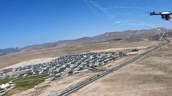 شبكة متوسعة أطلقتها طائرة بدون طيار من طراز فورتيم