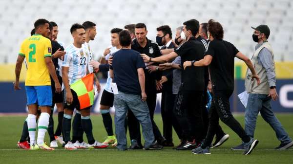 مباراة الأرجنتين والبرازيل